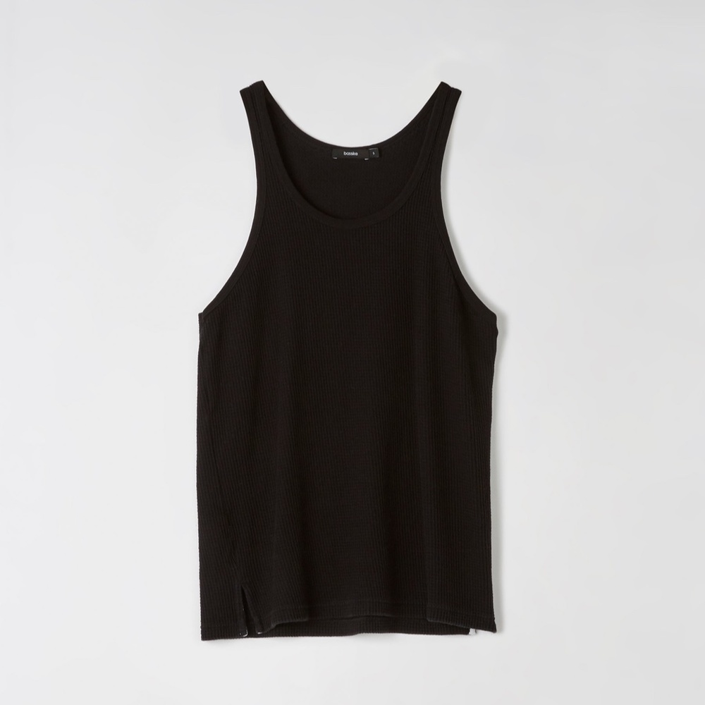 Bassike Waffle Tank